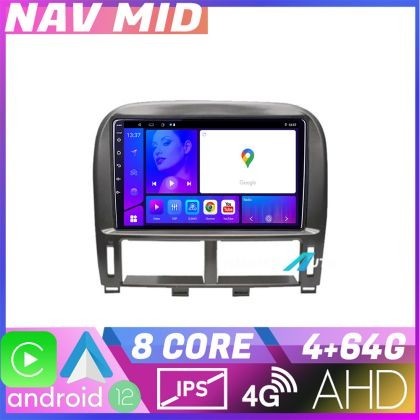 Navigatie Lexus LS 1999 2006 KIT LS 99 EDOTEC-LITE Android Ecran 720P Octa Core 4 64 Carplay CarStore Technology