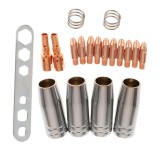 Set 19 consumabile pentru pistolet MIG MAG 25AK WeldLand Equipment