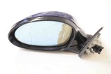 Oglinda Laterala Stanga BMW Seria 3 E90 (2004-2011) Negru/Portocaliu, Unghi Mort, Garantie 12 Luni