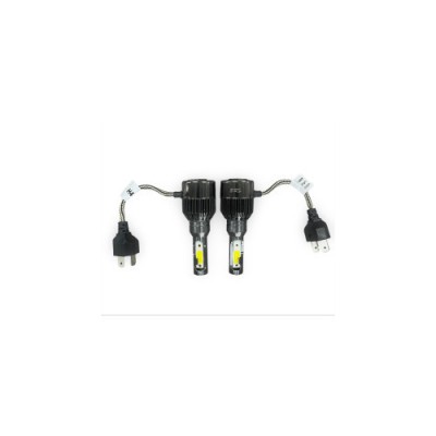 Set Bec H4 2 faze cu LED 30W - 4800 lumen 6000k 12-24V Cod: LX88 Automotive TrustedCars foto