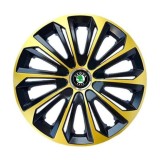 Set 4 capace roti Extra strong gold R16 pentru gama Skoda, Autohelix MSA