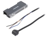 Amplificator fibră optică NPN IP40 cu cablu 2m