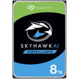 Hard Disk SkyHawk AI Surveillance, 8TB, SATA3, 256MB, 3.5inch, Seagate
