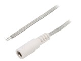Cablu Alimentare DC 5,5/2,5mm Transparent 2x0,5mm2