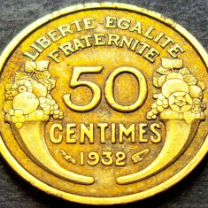 Moneda istorica 50 CENTIMES - FRANTA, anul 1932 * cod 495 B