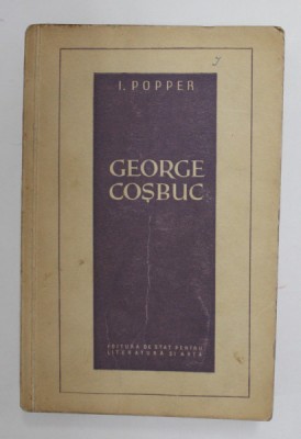 GEORGE COSBUC de I. POPPER , 1957 foto