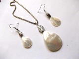 set colier si cercei cu sidef 37948