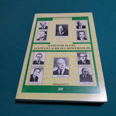 OAMENI DE SEAMĂ AI ȘTIINȚEI AGRICOLE ROMÂNEȘTI * VOL. II / PEȘTEAN IULIAN-VIOREL
