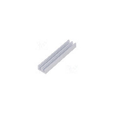 Radiator extrudat, aluminiu, 50mm x 10mm, naturala, FISCHER ELEKTRONIK - SK 646 50 AL