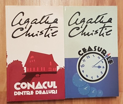 Set 2 carti de Agatha Christie. Editura RAO foto