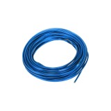 F&acirc;șie de protecție pentru muchia ușii mașinii 15m PVC anti-zg&acirc;rieturi &ndash; crom albastru 15m