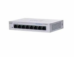 SWITCH CISCO, Gigabit x 8, desktopl, &amp;amp;quot;CBS110-8T-D-EU&amp;amp;quot; (timbru verde 2 lei) foto