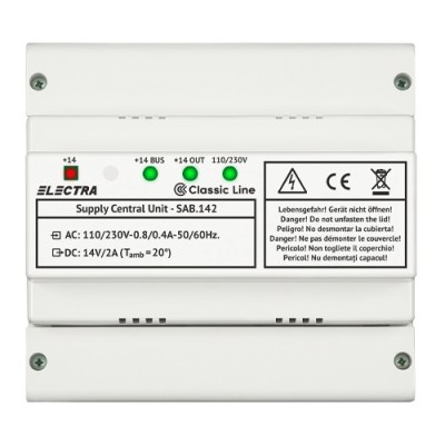 Sursa de alimentare Electra SAB.142 Basic, montaj pe sina DIN foto