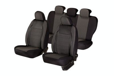 SET HUSE SCAUN ELEGANCE NEGRU foto