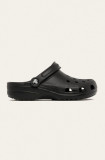 Crocs papuci Classic culoarea negru 207431