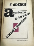 LITR15 0442 Literatura, - Aventurile d-lui Ionel Lacusta-Termidor