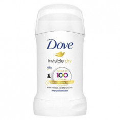 Antiperspirant stick Invisible Dry, 40 ml, Dove