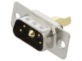 Conector D-Sub 5-PIN Mufă Tată pentru Cablu Lipire, MH CONNECTORS
