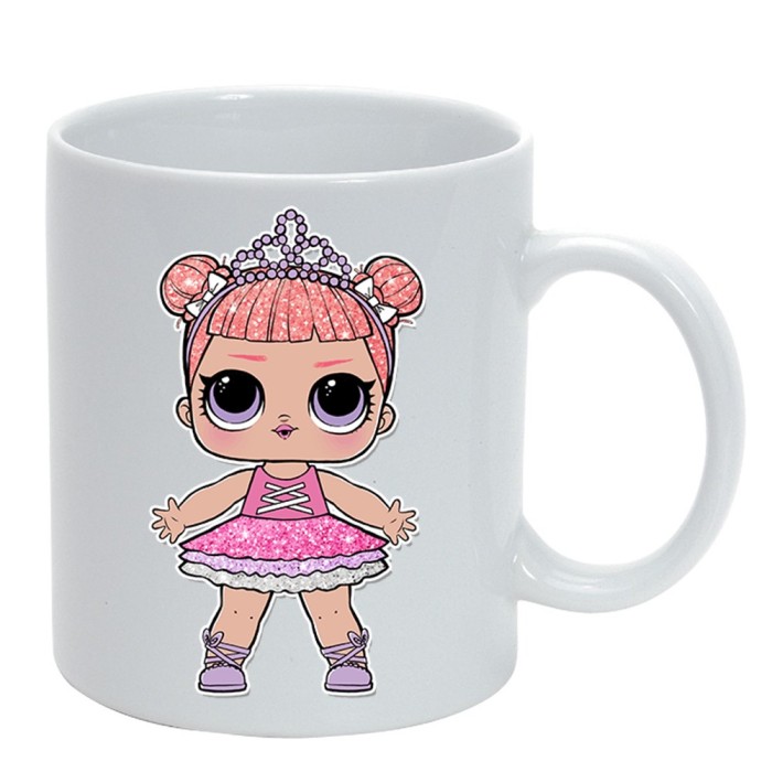 Cana alba personalizata LOL,124, INOVATIX&reg;. 330ml