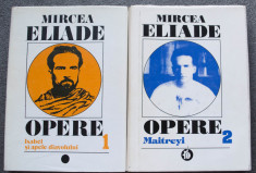 Mircea Eliade - Opere I + II (edi?ie critica Mihai Dascal &amp;amp; Mircea Handoca) foto