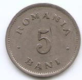 Romania 5 bani 1900 - Carol I, Cupru-nichel , 19 mm, KM-28 (4)