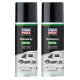 Cumpara ieftin Pachet 2 x Multispray Liqui Moly pentru lubrifiere piese cauciuc si plastic 200 ml