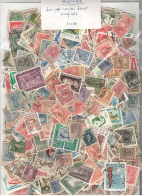 ARGENTINA.Lot peste 1.030 buc. timbre stampilate si nestampilate foto