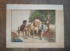 ACUARELA F.WILHELM, 1928, SIBIU, Scene gen, Abstract