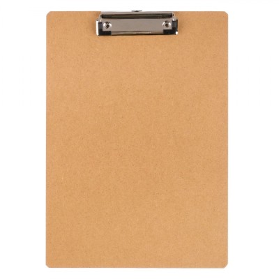 Clipboard Kraft, Clips Metalic, 22.5x32.5cm, A4 foto