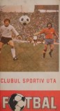 Clubul sportiv UTA, caiet program. Fotbal