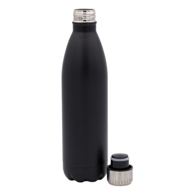 Sticla izoterma negru mat, capacitate 750 ml, Nebunici foto