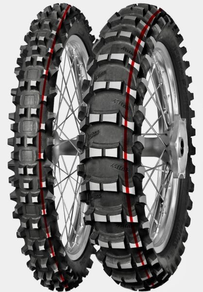 Anvelopa cross/enduro Mitas 100/90-19 Terra Force - Mx Sand Red