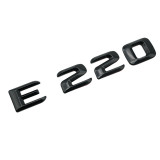 Emblema E 220 Negru, pentru spate portbagaj Mercedes, Mercedes-benz