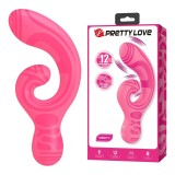 Pretty Love-Verity Masager Dublu Re&icirc;ncărcabil Roz