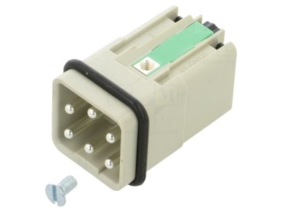 Conector HDC cu șase pini, 16A foto