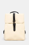 Rains rucsac Bucket Backpack W3 culoarea galben, mic, uni, 13040