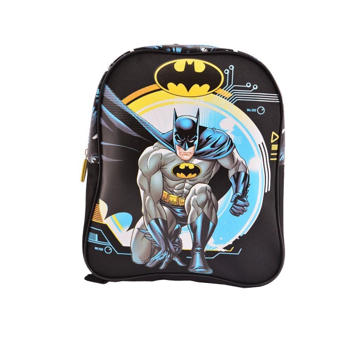 Ghiozdan gradinita Pigna Batman negru-albastru BMRS1728-1 Ghiozdan gradinita Pigna Batman negru-albastru BMRS1728-1