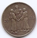 Romania 20 lei 1930 - (Hora) Londra, Alama, 27 mm, KM-50