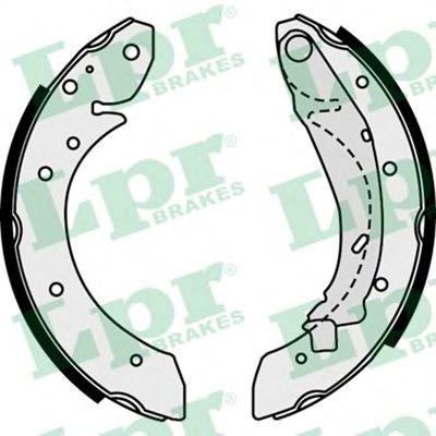 Set saboti frana RENAULT ESPACE III (JE0) (1996 - 2002) LPR 07730 foto