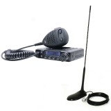 Pachet Statie Radio CB PNI Escort HP 6500 ASQ, Antena PNI Extra 45, 4W, FM/AM, Squelch ASQ Digital