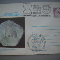 HOPCT PLIC 1839 SOMNUL 1906 -CENTENARUL NASTERE C-TIN BRANCUSI 1976-ROMANIA