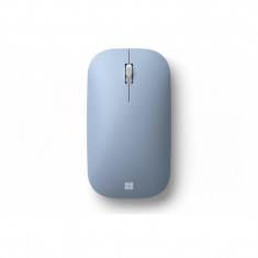 Mouse Microsoft Modern Mobile, Wireless, Bluetooth, 1000 DPi, Senzor Optic, BlueTrack, 3 Butoane, Scroll, Ambidextru, Pastel Blue foto