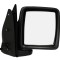 Oglinda exterioara Opel Combo C, Tour 2002-10.2010 partea dreapta View Max crom convex carcasa neagra reglare electrica cu incalzire 5556526M
