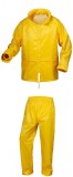 COMPLEU PLOAIE IMPERMEABIL GALBEN, JACHETA SI PANTALONI, L, Costume complete