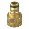 Conector Robinet Verve 1/2&quot;-3/4&quot; Alama, Auriu, Rezistent UV, Sisteme Irigare, Garantie 2 Ani