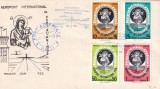FILATELIE TEMATICA - PLIC HAITI RELIGIE FDC AIR MAIL