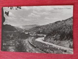 CPIB 23421 CARTE POSTALA - VALEA PRAHOVEI LA POSADA, TREN, RPR, CIRCULATA, 1961, STAMPILE, TIMBRU