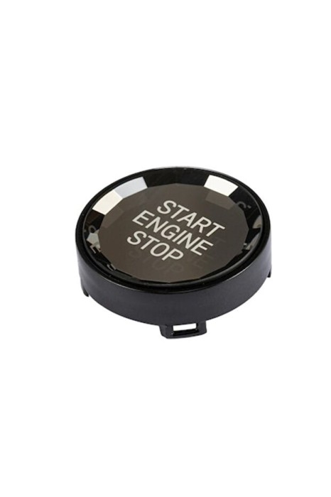 Capac buton Start Stop cristal BMW E60 E61 E63 X5 E70 X6 E71 E81 E82 X1 E83 E84 E87 Z4 E89 E90 E91