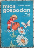 Micii gospodari - Dumitru Ristea// carte de colorat