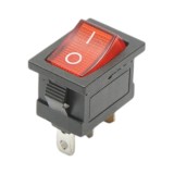 Buton intrerupator ON-OFF cu 3 pini 12V/10A, 250V/6A Breckner Germany